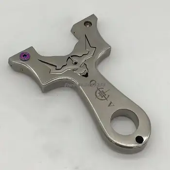 

304 Stainless Steel Hunting Slingshot Slingshot With Flat Rubber Band Outdoor Game Shooting 2020 New