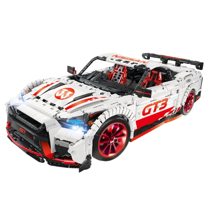 23010 GT R RC гоночный автомобиль с функцией дистанционного управления rc gtr Гоночный Автомобиль moc 3408 шт строительные блоки кирпичи игрушка