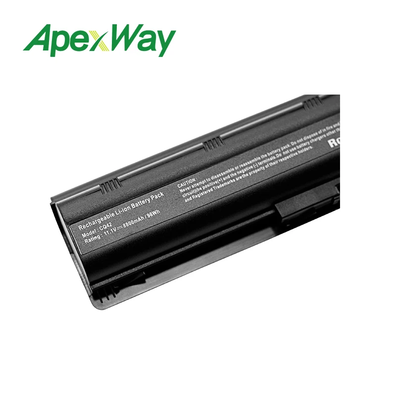 8800 мАч батарея для hp MU06 для Compaq CQ32 CQ42 CQ43 CQ56 CQ62 CQ630 CQ72 для hp Pavilion dm4 dv3 dv5 dv6 dv7 g4 g6 g7