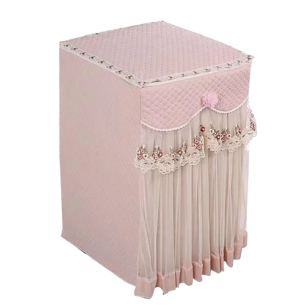 Light Pink Моющаяся крышка стиральной машины сушилка домашний декор Замена Многофункциональный твердый ванная комната водонепроницаемый пылезащитный полный Экстра большой - Цвет: Light Pink