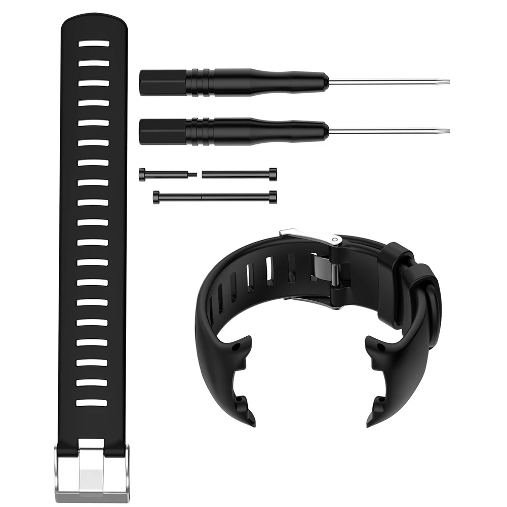 Cinturino Di Ricambio In Silicone Di Alta Qualità Cinturino Per Orologio Da Polso Per Suunto D4 D4I Novo Dive Computer Watch