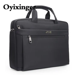 OYIXINGER Men's Business Briefcase For Lenovo Dell Acer 15.6 INCH Laptop Bag Computer Handbag Large Durable Travel Shoulder Bags