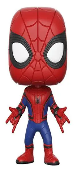 Funko Pop Мстители Человек-паук супер герой Человек-паук: Homecoming 10 см Человек-паук фигурка Коллекция Модель игрушки - Цвет: spider220 no box