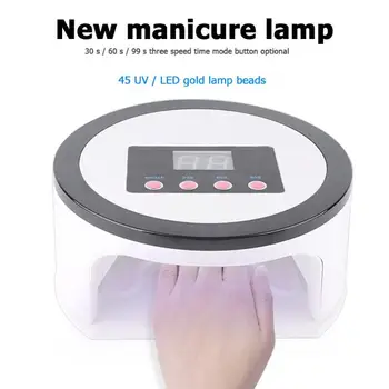 

135W Infrared UV LED Nail Lamp Nail Dryer For All Gels Polish With Infrared Sensing 10s/30s/60s Timer Smart Touch Button