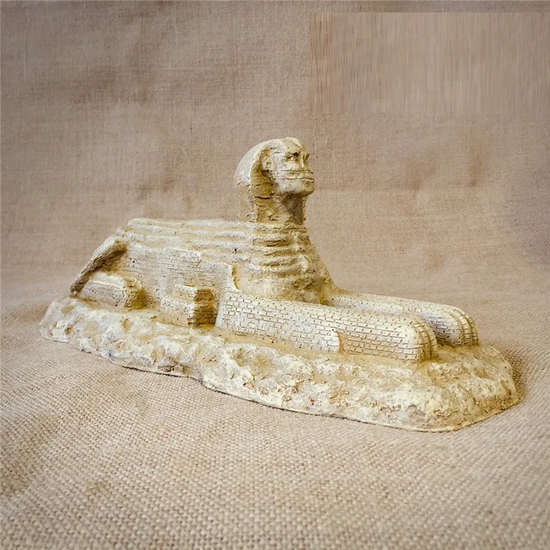 EGYPTIAN SPHINX GIZA ART SCULPTURE FIGURINE EGYPT GREAT STATUE RESIN CRAFT HOME DECORATION ORNAMENT SOUVENIRS R4587 | Дом и сад