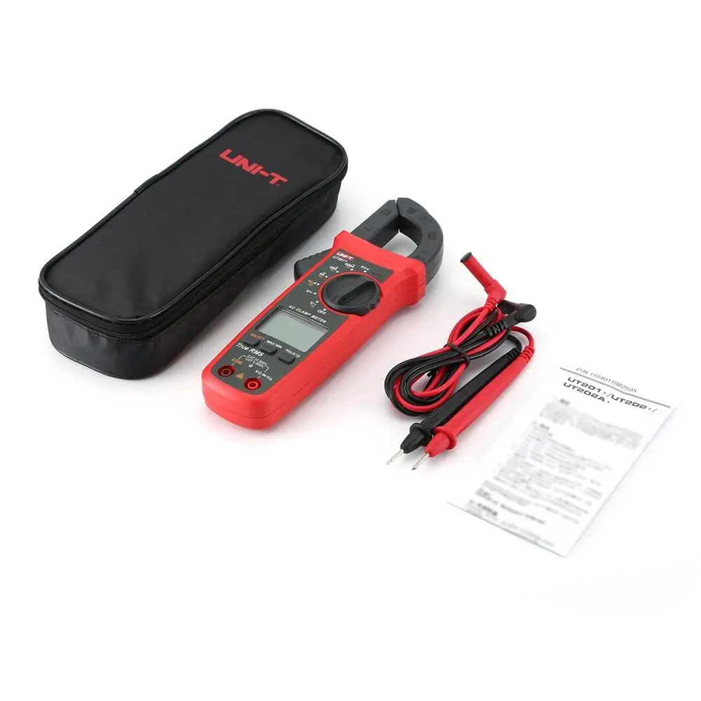 

Digital Clamp Meter Multimeter AC/DC Current Tester True RMS Auto Range UNI-T UT201+/UT202+/UT203+/UT204+/UT202A+