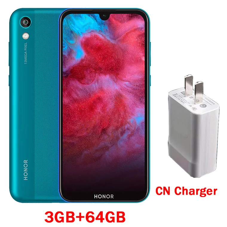 3GB 64GB Blue Honor Play 3e 2/3g ram 3020 мАч батарея 5,71 дюймов 1520x720 MT6762R Восьмиядерный Android 9,0 разблокировка лица смартфон - Цвет: 3GB 64GB Blue