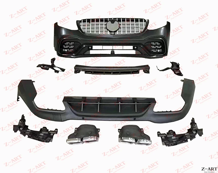 Z Art New Glc 63 S Body Kit For Mercedes Benz Glc W253 2016 2019 Glc 63 Looks Body Kit For Glc Retrofit Body Kit Body Kit Amg Body Kitsamg Kit Aliexpress