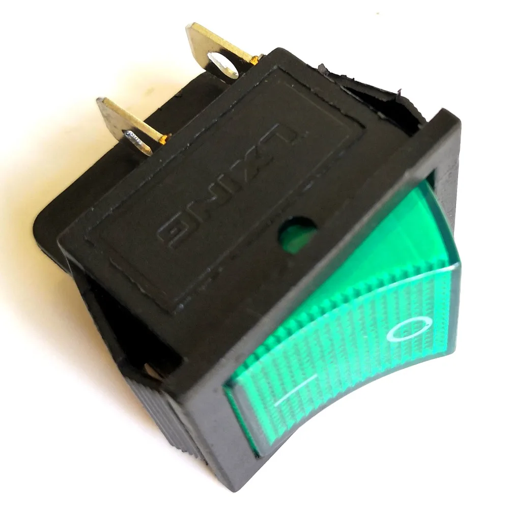 KCD4 4Pin Green Switch 2
