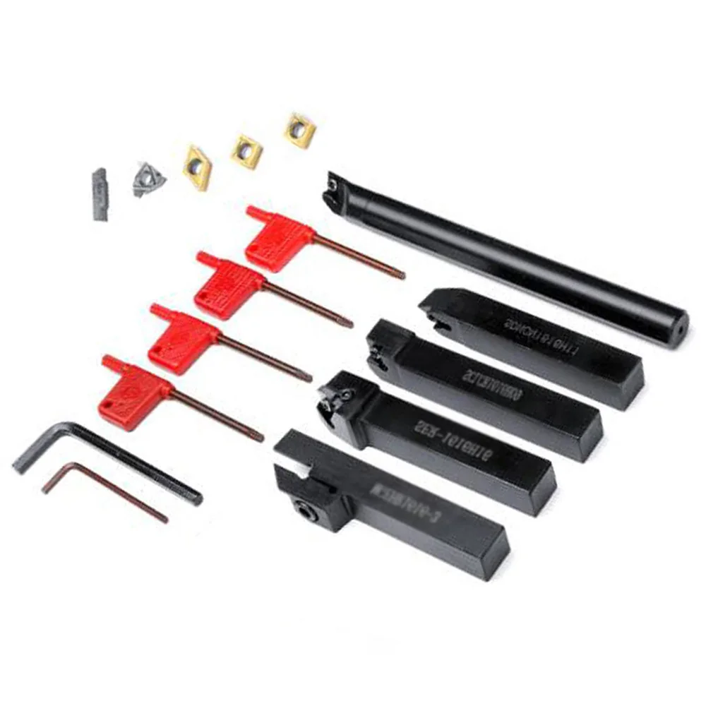 

16mm Turning Tool Holder Carbide inserts Allen Wrench Finishing Cutting