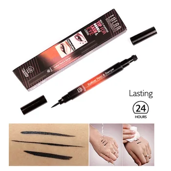 

LULAA Black Liquid Eyeliner Waterproof Long-lasting Make Up Women Comestic Eye Liner Pencil Makeup Crayon Eyes Marker Pen TSLM1
