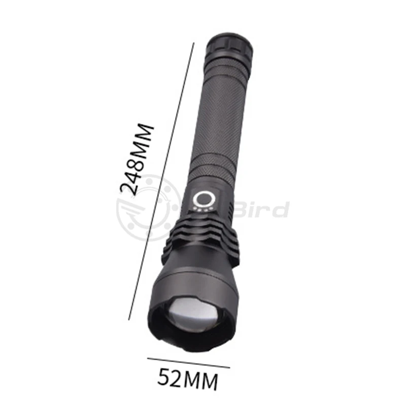 P70P50 High Power High Light Aluminum Alloy USB Charged LED Flashlight Optimum Outdoor Camping Flashlight