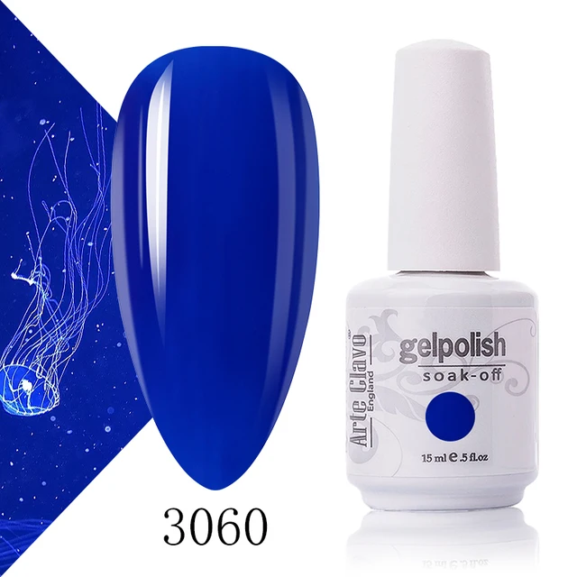 Arte Clavo 131 Colors Gel Polish Nail Gel Varnish Paint Semi Permanent Nails Art Gel Nail Polish For Manicure Top Coat Base Coat 3060