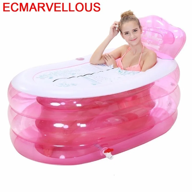 Shampooer Baignoire Pliable Badkuip Springkussen Gonflable Gonfiabili Banheira надувная ванна для взрослых Ванна|cup