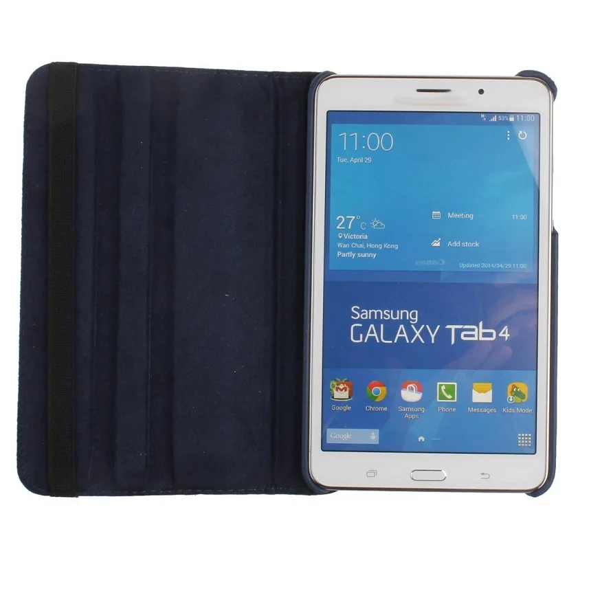 Чехол для samsung Galaxy Tab 4, 7,0, SM-T230, T231, T235, чехол с поворотом на 360, умный чехол из ПУ для samsung T230, T231, чехол, 360, подставка