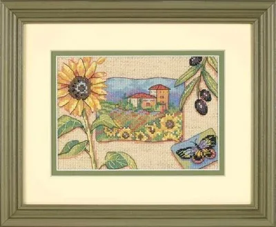 TD Birds and Peach Blossoms Counted Cross Stitch Kit stitch RS cotton with cross DIM-65080 | Дом и сад
