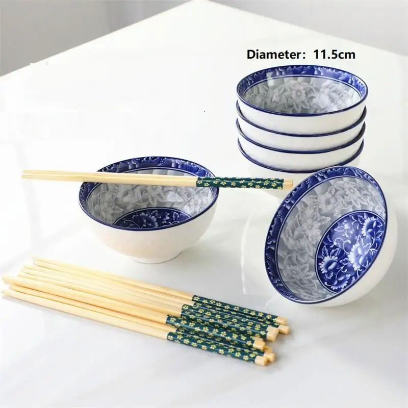 Столовые приборы для мороженого Ramen лапша посуда Fruteira тарелка столовая посуда Кухня Столовая Бар керамическая чаша
