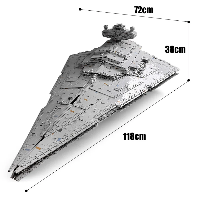 DHL 05027 Звездные игрушки войны MOC 23556 имперская звезда комплект эсминца совместим с