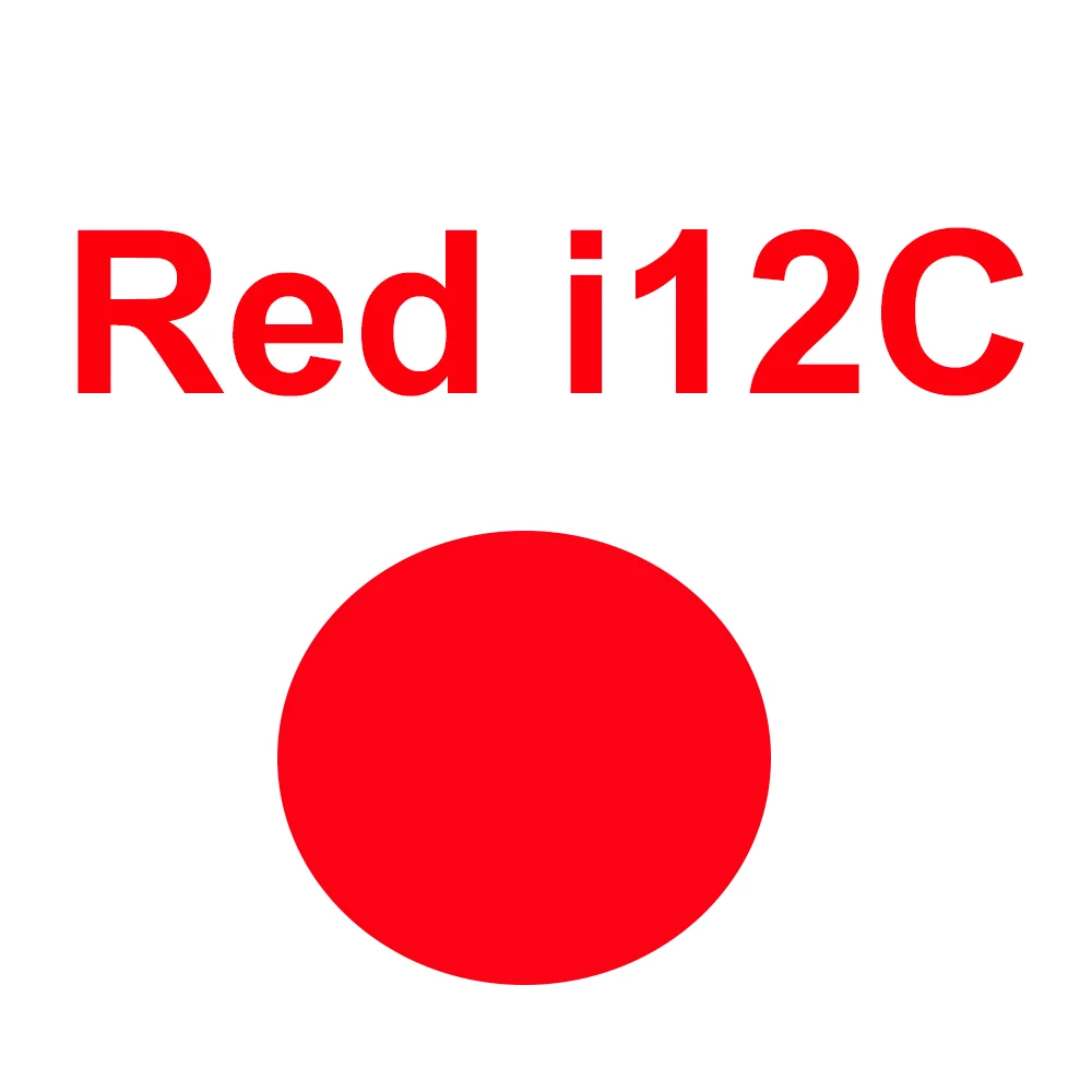 Матовый i12 TWS для дропшиппинг - Цвет: i12C red with box