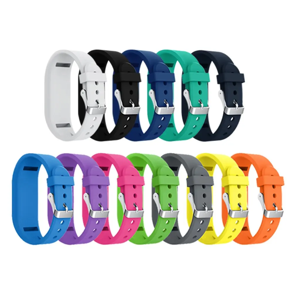 Replacement Wristband Smart Watch Replacement Wristband Monochrome Twill Silicone Strap Watch Silicone Strap