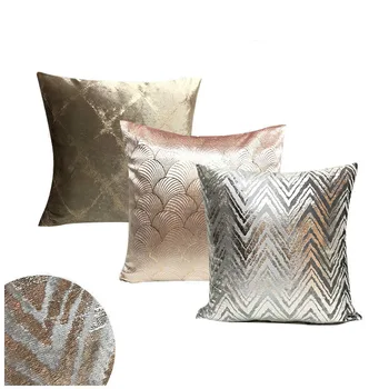 

Pillow Cover Cushion Covers Geometric Abstract Gilding Shining Pillowcloth Decoration for Homa Car Bed Sofa Living Room