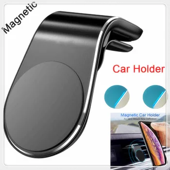 

Magnetic Car Phone Stand Holder Aluminium Vent Mobile for Hyundai HND3 Veloster i10 LPI 30blue R cee d ix Tucson IX35
