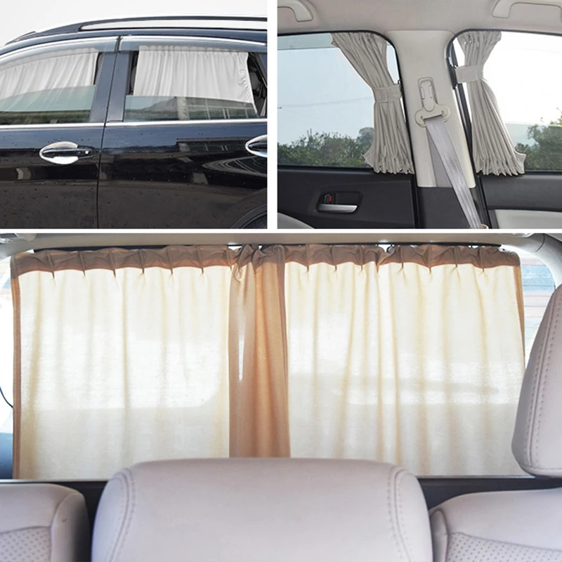 2x50 S/50L автомобиля боковое окно солнцезащитных козырьков Автомобиля Оконная шторка авто заднее лобовое стекло Солнцезащитный блок