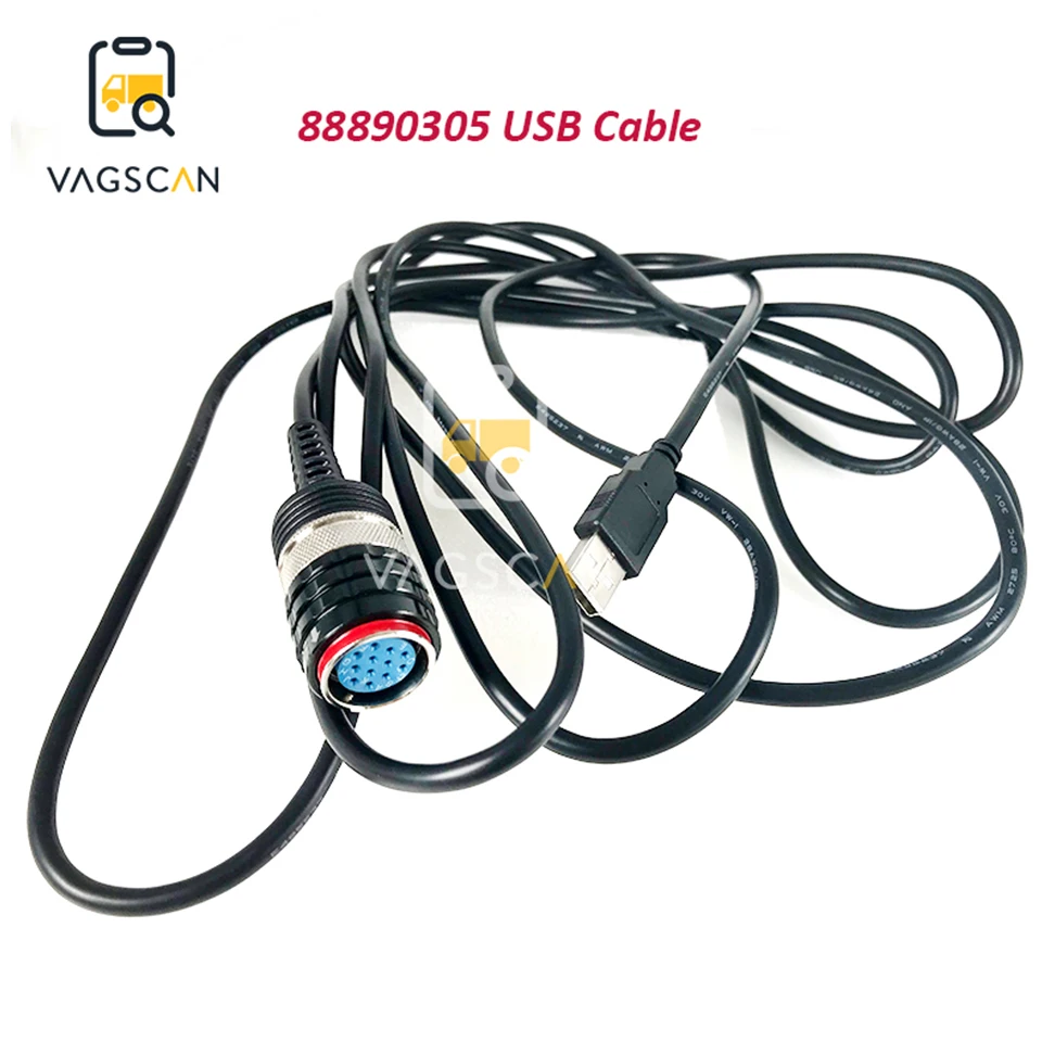 

88890305 USB Cable for VOCOM 88890300 VCADS PTT Premium Tech Tool NEW
