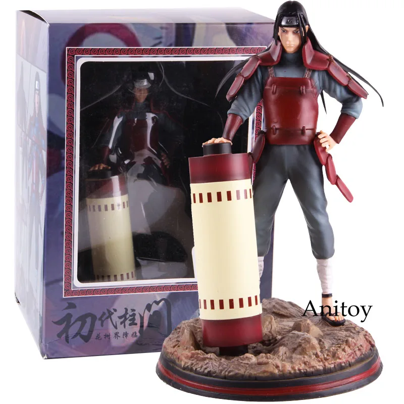 B with colorful box Наруто фигурка Shippuden Shodai Hokage Senju Tobirama kakahi Uzumaki Наруто фигурка Аниме ПВХ Коллекционная модель игрушки - Цвет: B with colorful box