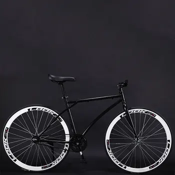 

Bicycle Road Bike Fixed Gear Adult Men and Women Models Racing Solid Tire Single Speed Students New Cool