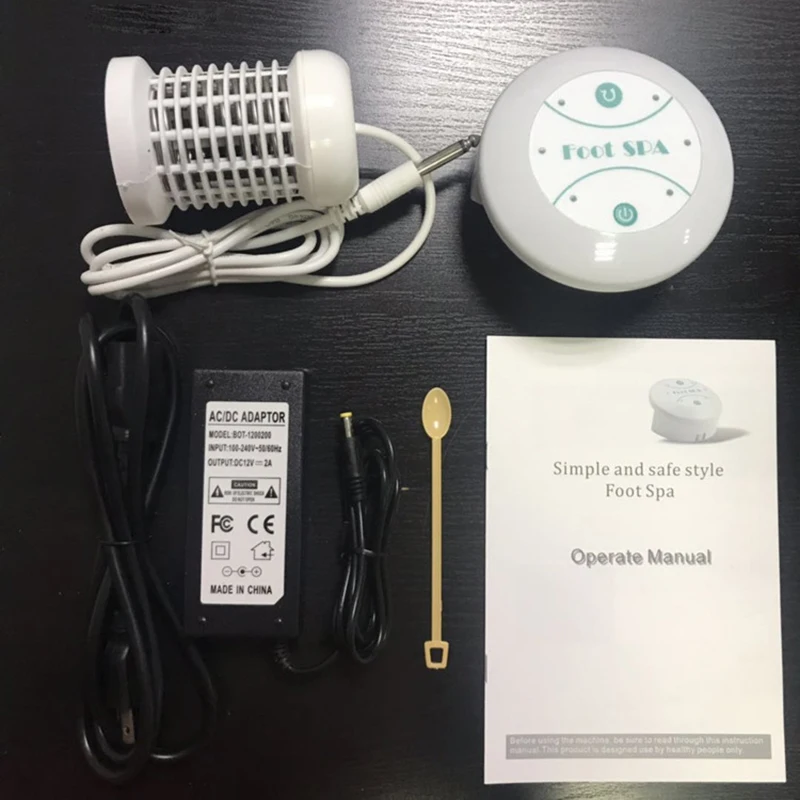 2020 New Home Mini Detox Foot Spa Machine Cell Ionic Cleanse device Ionic Detox Foot Spa Aqua Foot Bath Massage Detox Foot Bath
