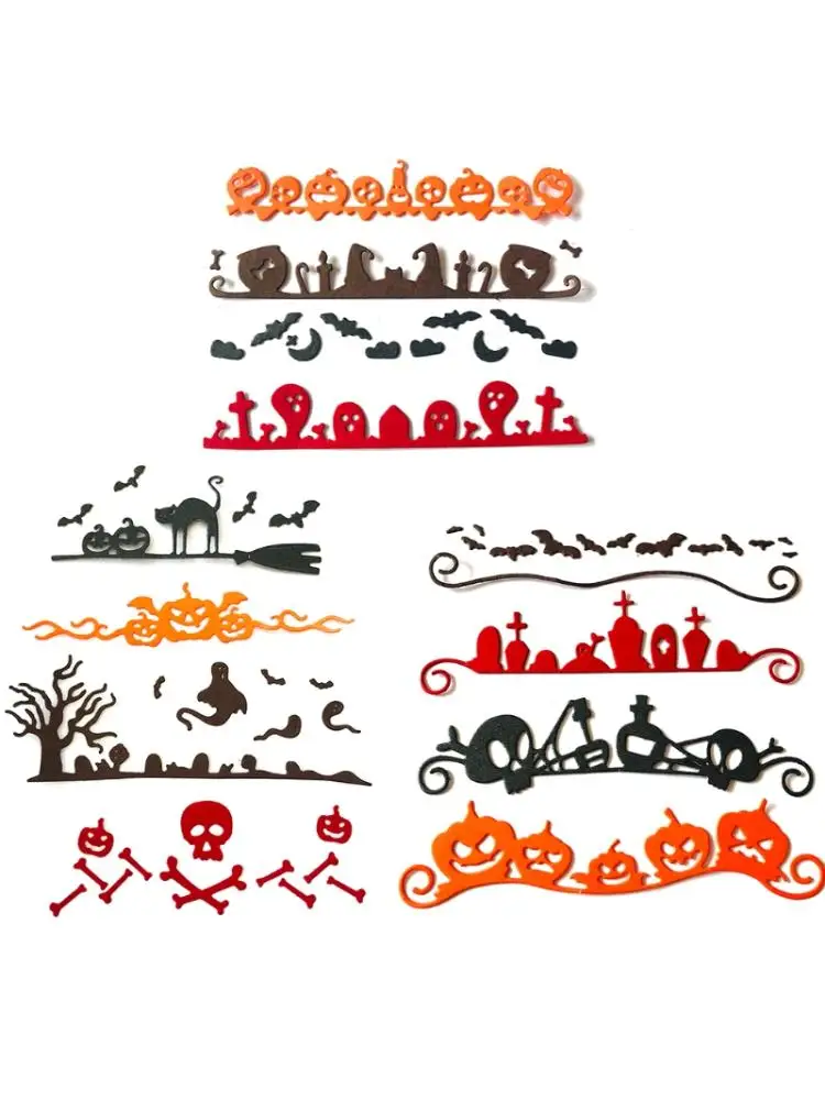 Metal Die Cuts Scrapbooking Halloween | Halloween Pumpkin Metal Die ...