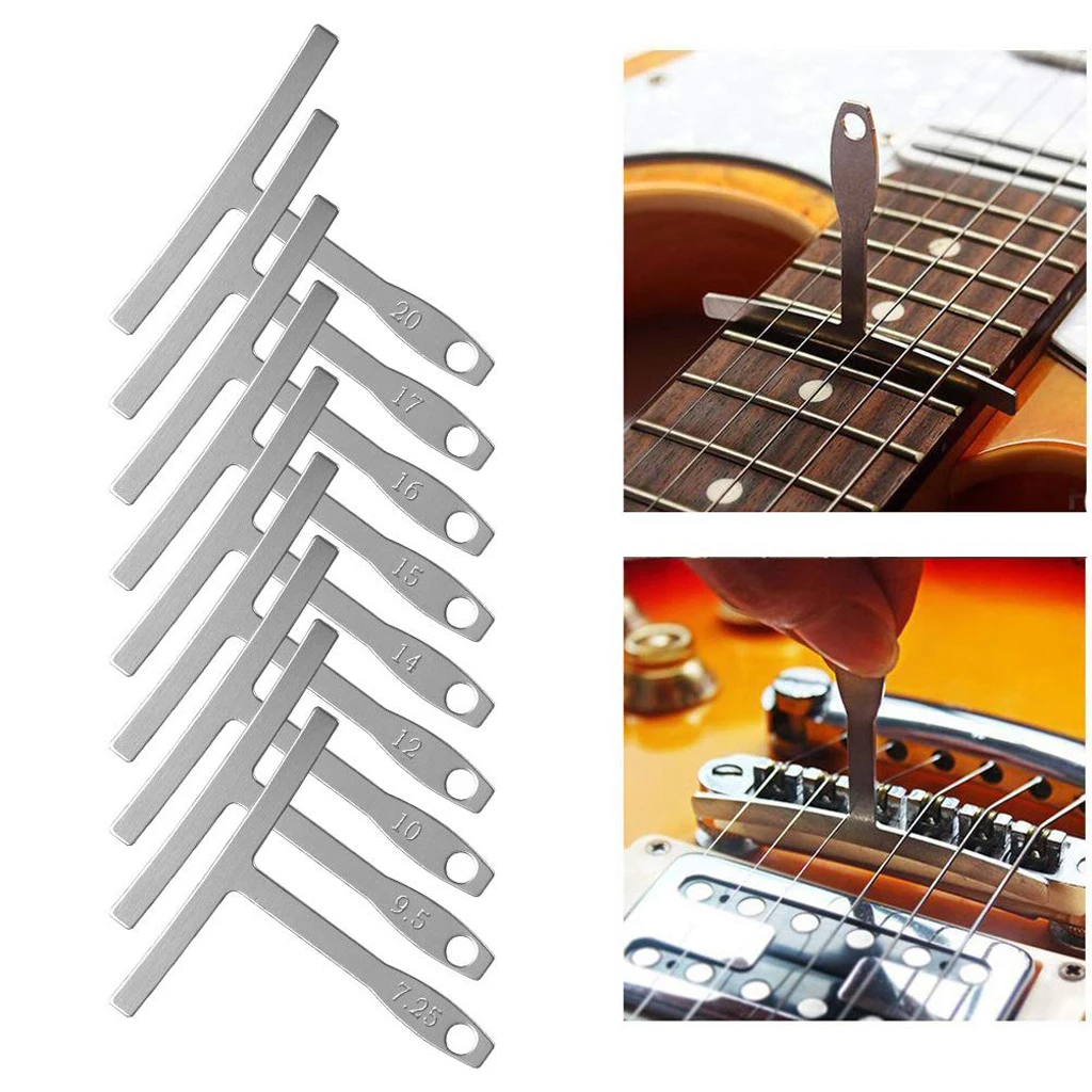 

Guitar Fingerboard Fretboard Measuring Tool Set Stainless Steel Measuring Tool Professional Guitar Measuring Tool Accessories