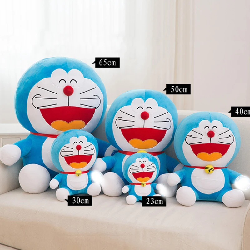 Kawaii Аниме Doraemon Jingle Cat плюшевые игрушки мягкие Мультяшные животные Кошка мягкая кукла кошка девочка ребенок подарок на день рождения