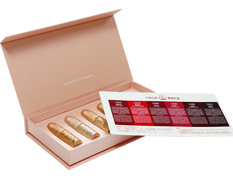 Top Grade Lipstick Set Makeup Matte Lipstick Set Gift Box Christmas Gift Ruby Woo Lady Bug Lady Danger Chili Lipstick