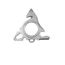 Clé multi outils Portable 12 en 1, ouvre bouteille, tournevis plat Phillip, outil d'extérieur avec loupe de noël