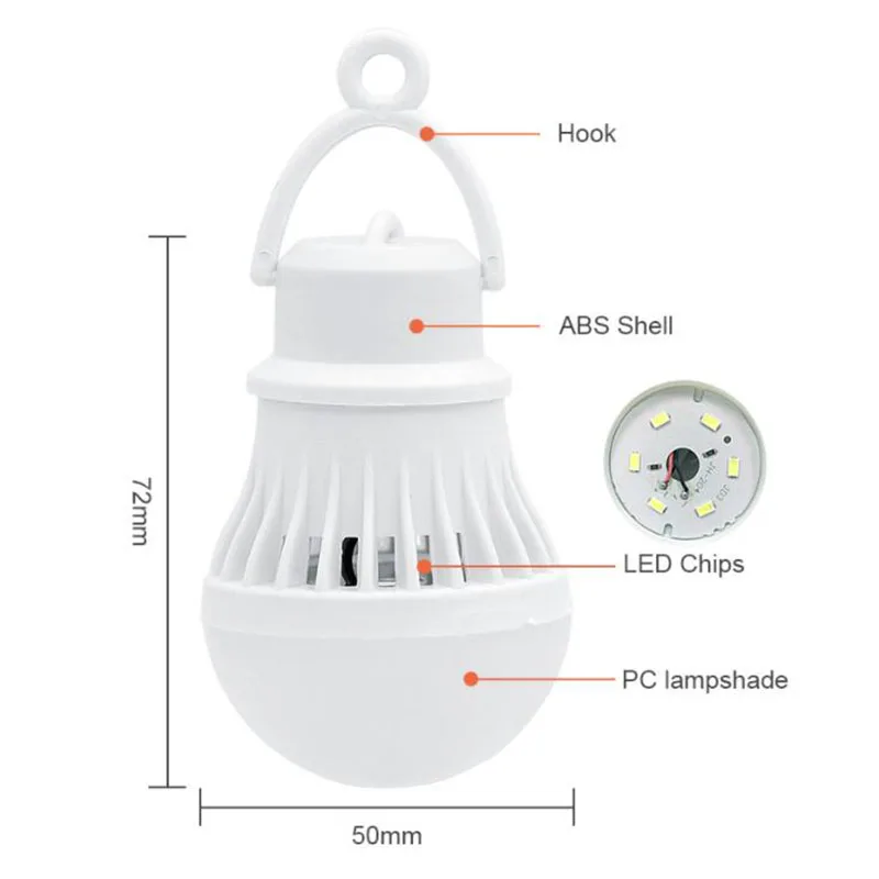 5V USB Power Portable Camping Lamp Lantern Mini LED Bulb Book Light Reading Study Table Super Birght for Outdoor led light night light book light mini night light mini led light