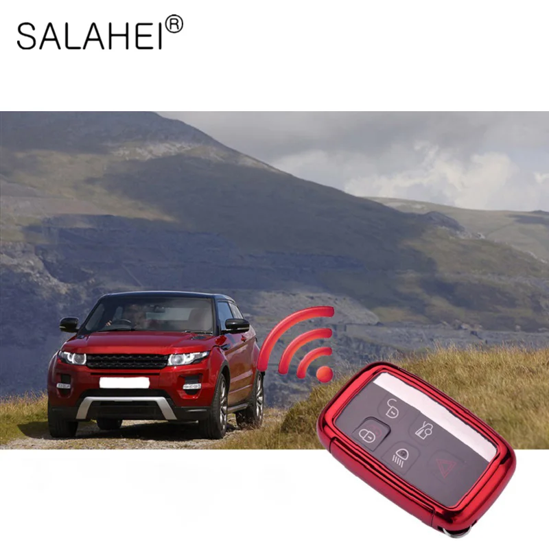 Чехол для автомобильного ключа из ТПУ и поликарбоната Land Rover A9 Range Sport Evoque Freelander 2