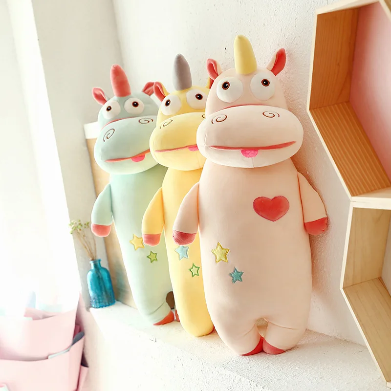 

Creative Funny Unicorn Pillow Plush Toys Online Celebrity Douyin Unicorn Doll Small Gifts