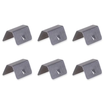 

Universal Car Rain Eyebrow Clip In Channel Wind / Rain Deflectors Fitting Clips Replacements,6Pcs