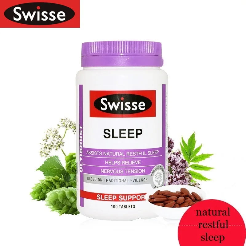 Таблетки с травами для сна Swisse антивозрастное напряжение раздражение