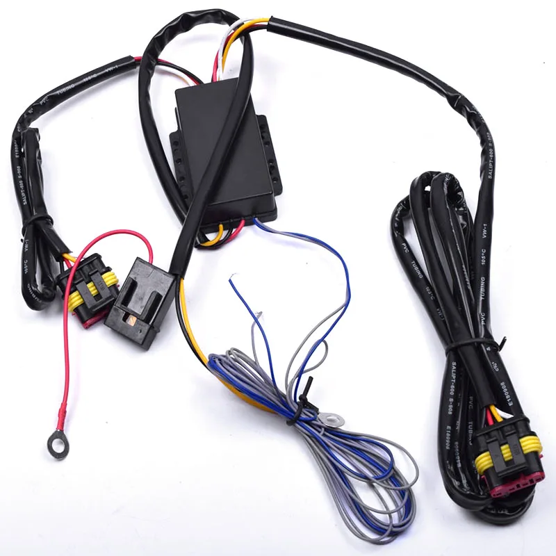 DHBH-LED DRL Дневной светильник противотуманная фара автомобиля 12V для бега светильник s для Volvo S80 2009-2013