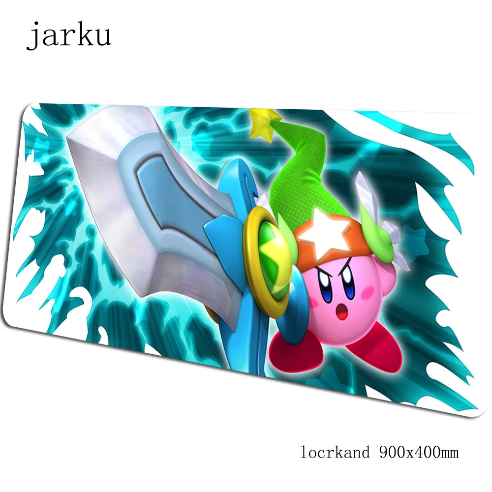 Коврик для мыши Kirby, геймер, 900x400x2 мм, подарок для мальчика, коврик для мыши, игровой коврик для мыши, коврик для мыши, стол для мыши, натуральный резиновый коврик для мыши, аксессуары - Цвет: Size 900x400X2MM