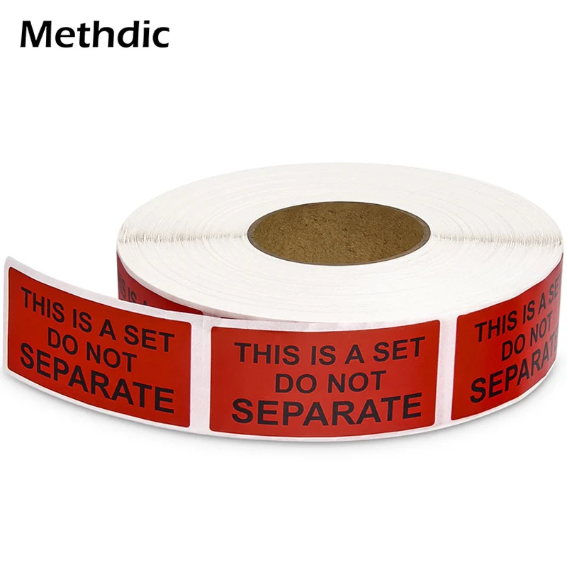

Methdic 25roll/carton scratch off fragile labels 1"x2"