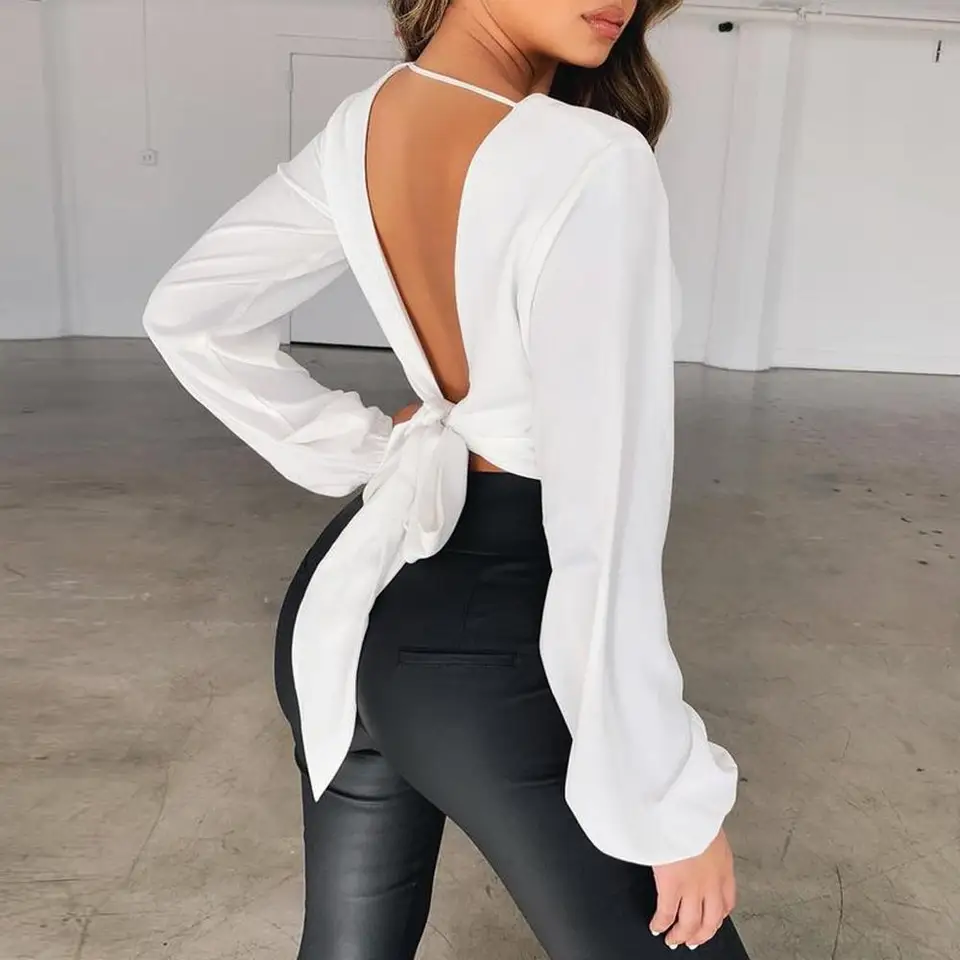 Shop Blusa Espalda UP 52% OFF