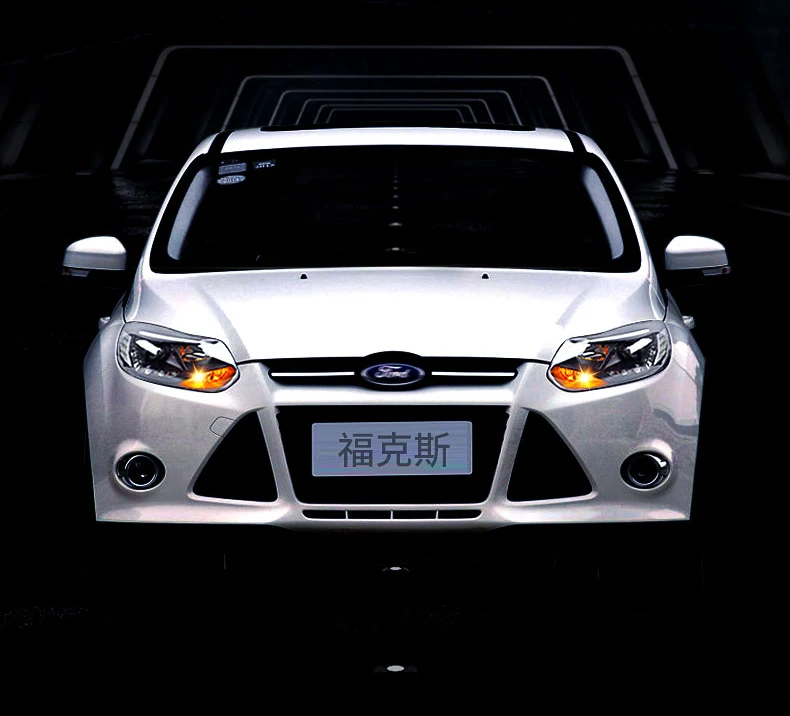 Автомобильный Стайлинг чехол для Ford focus головной светильник s 2012- Ford focus головной светильник светодиодный светильник бар DRL Q5 bi xenon объектив h7 xenon