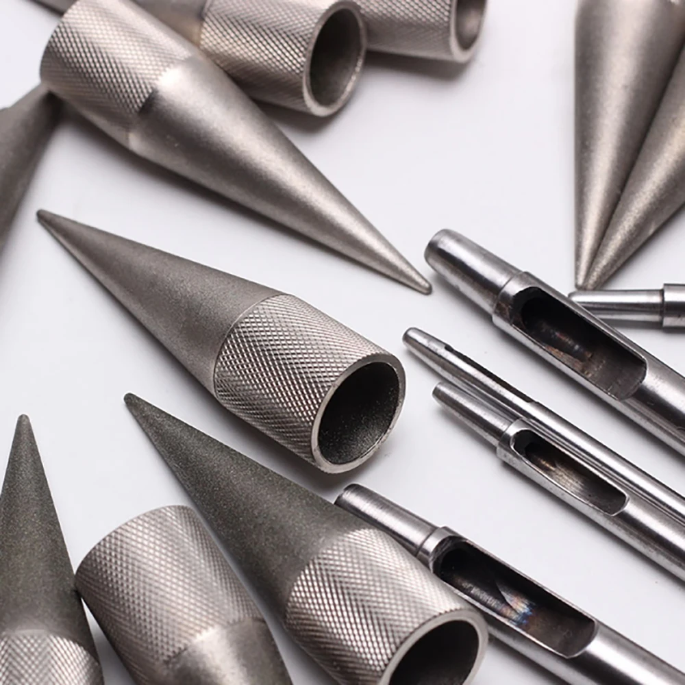 LeatherRoundHolePunchPolisherSharpenerDIYPunchManualSharpening