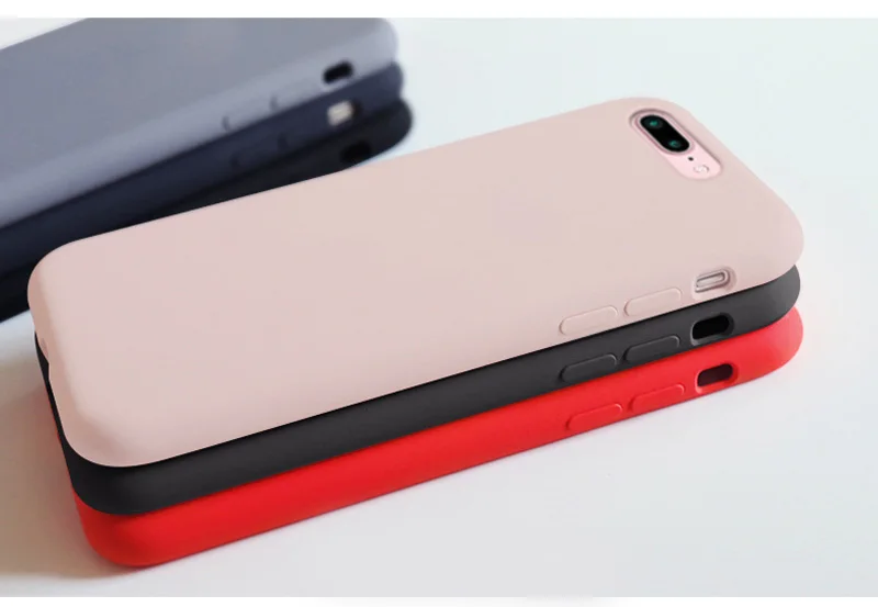 KJOEW силиконовый однотонный чехол для iPhone 11 Pro Max XR X карамельный цвет чехол для телефона s для iPhone 7 6 6S 8 Plus Мягкий чехол из ТПУ