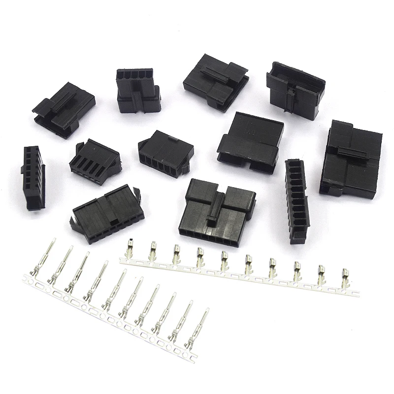 5seT SM2P 3P 4P 5P 6P 8P 10P 2.54mm air connector terminal strip connector 2.54 male and female pair plug-in SM2P LED connectors top hifi pair carbon fber ring rca plug connector audio cable amplifier cd dvd player speaker rca to rca interconnect cables