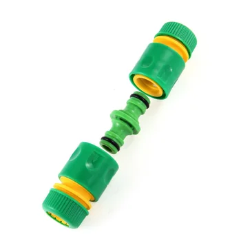 

Convenient 1/2 Inch Garden Hose Accessories 2 Connector Hose Connection Adapter+ 1 Nozzle Home Garden Supplies